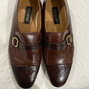 SAN REMO REAL LEATHER SORE NEW SHOES